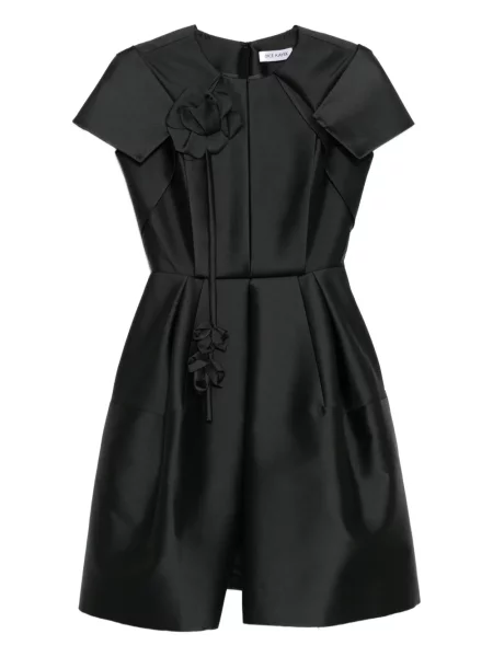 Rochie Dice Kayek cu model floral de costum negru