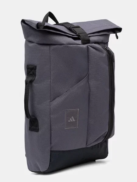 Большой рюкзак Adidas с аппликацией серый