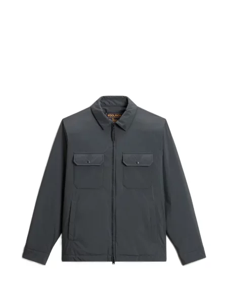 Geacă cămașă Woolrich gri