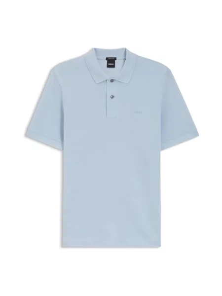 BOSS polo Pallas niebieska