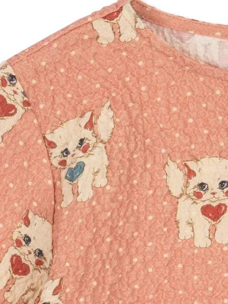 Konges Sløjd блузка із рюшами дитяча з ELIN BLOUSE GOTS