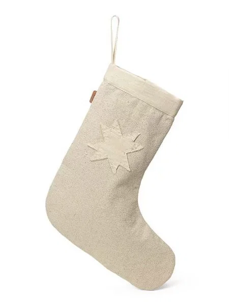 Punčochy Ferm Living béžové