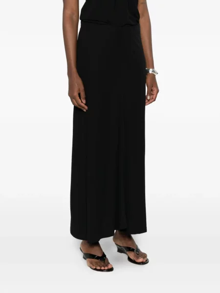 Fusta maxi Toteme evazată negru