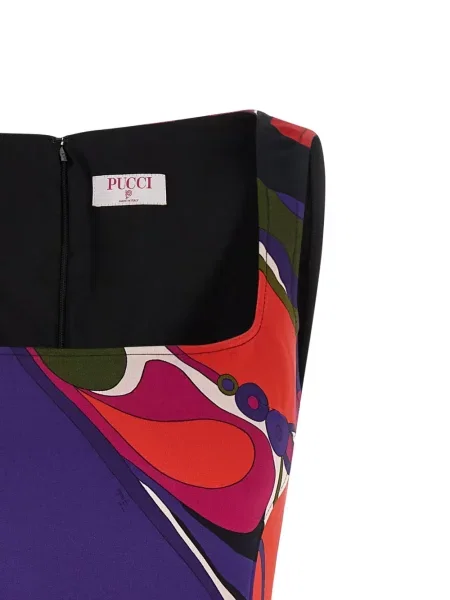 Rochie mini Pucci de costum violet