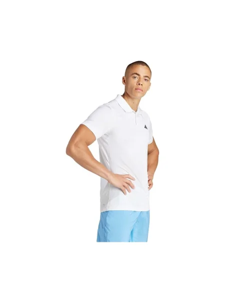 Polo Adidas alb