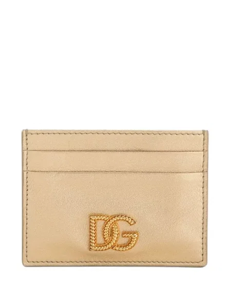Portofel Dolce & Gabbana auriu