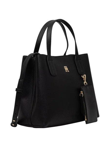 Rucsac Tommy Hilfiger din piele negru