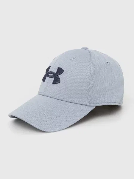 Шапка с козирка Under Armour с апликация синьо