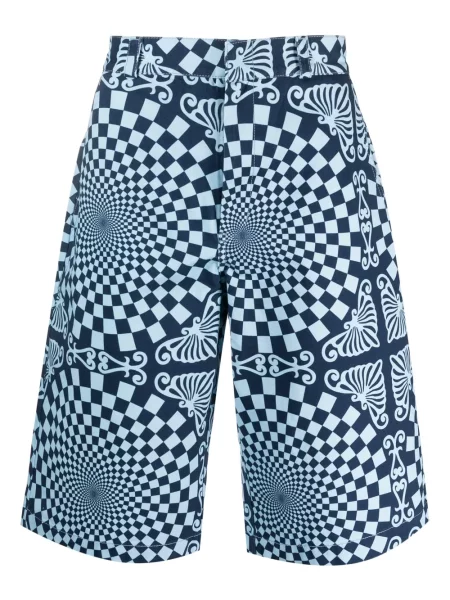 Pantaloni scurți Bluemarble cu imagine cu imprimeu geometric