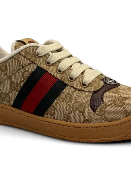 Csíkos sneaker Gucci Screener autogrammal