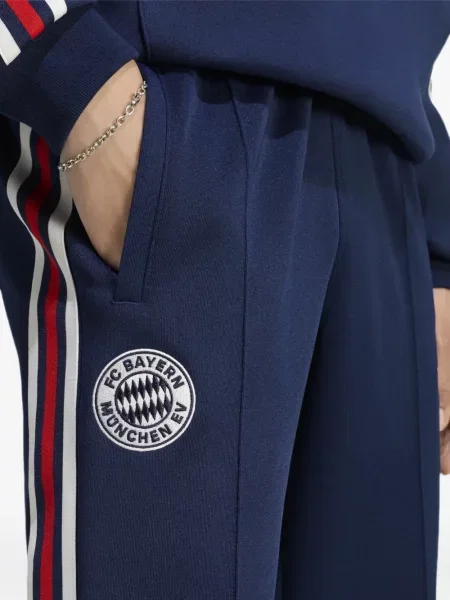 Pantaloni Adidas alergare albastru