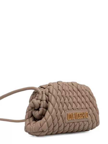 Matlasat geantă Love Moschino din piele