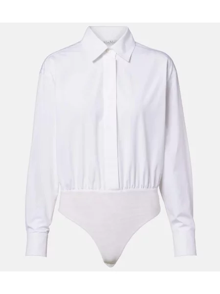 Body Max Mara din tul alb