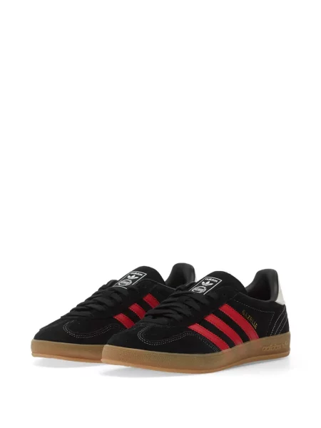 Tricou Adidas cu dungi cu imagine alergare gri