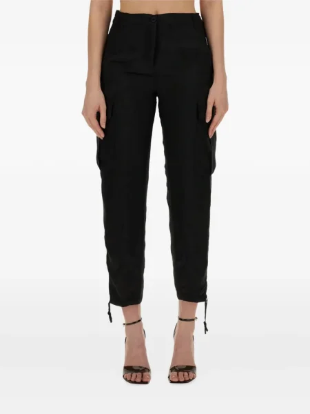 Pantaloni cargo Aspesi negru