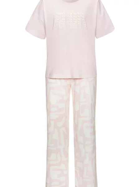S.Oliver Pijama roz alb