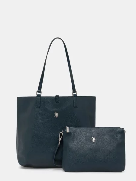 U.S. Polo Assn. torebka dwustronna Rogersville turkusowy