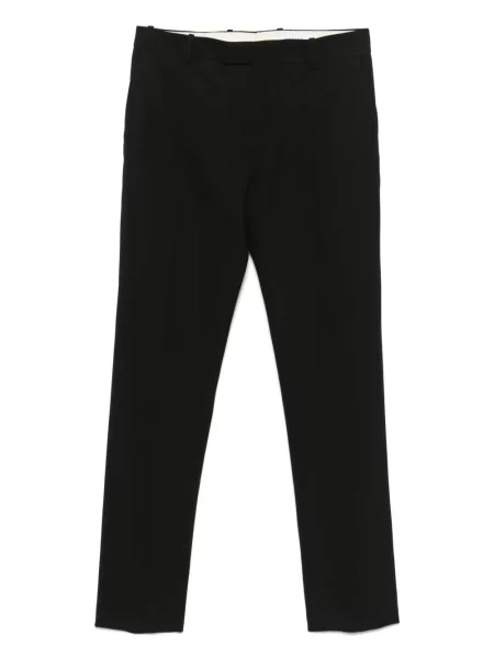 Pantaloni Alexander Mcqueen cu talie joasă negru