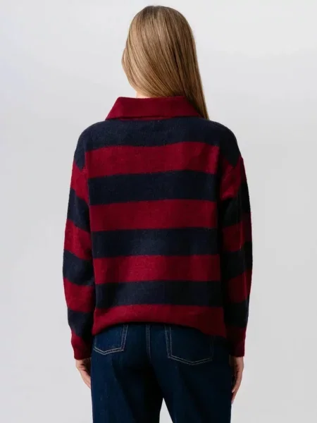 TEESHOPPEN Pulover Nora Knit închis albastru