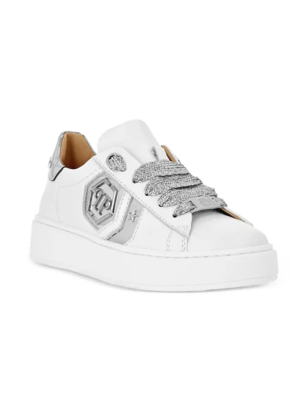 Dětské tenisky Philipp Plein bílé