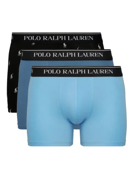 Боксерки Ralph Lauren Boxer Brief Blue/ Black XXL черно