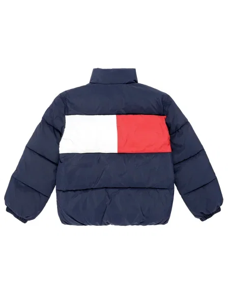 Bunda Tommy Hilfiger modrá