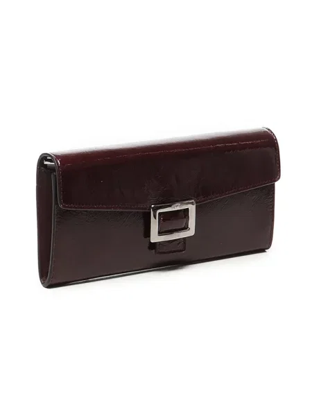 Portfel Roger Vivier skórzany czerwony