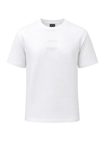 Tricou Armani Exchange alb
