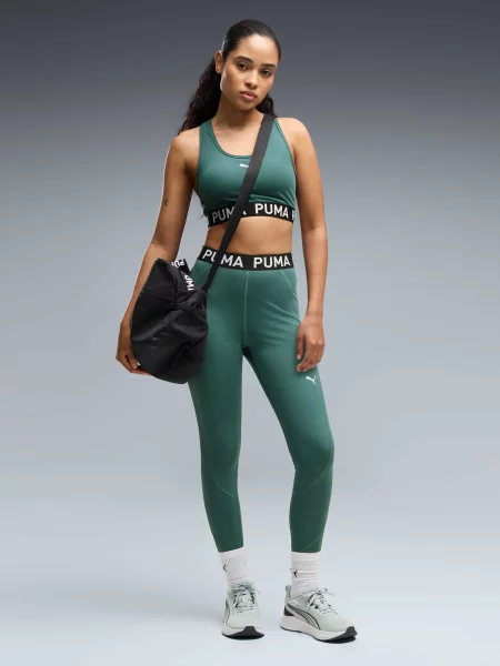 Леггинсы Puma зеленые