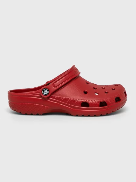 Crocs natikači rdeča