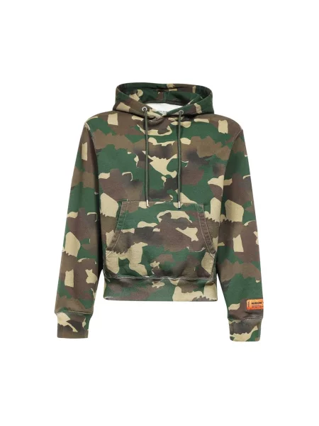 Bluza z kapturem Heron Preston z kapturem zielona