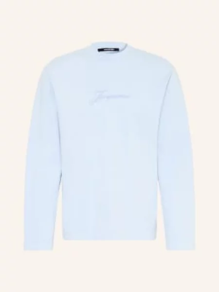 Dlouhé tričko s dlouhým rukávem Jacquemus modré