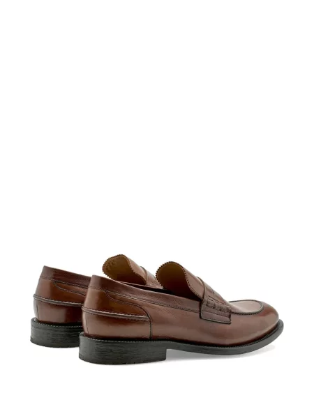 Pantofi loafer Lottusse din piele maro