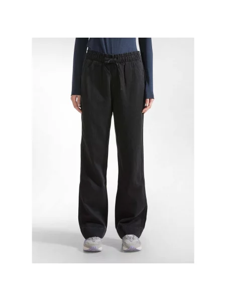 Pantaloni Deha din lyocell negru