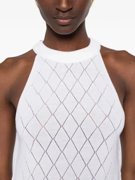 Αμανικας τοπ Balmain λευκό