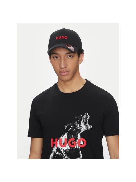 HUGO Kapa Jude rdeča črna