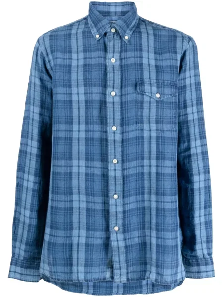 Czapka z daszkiem Polo Ralph Lauren wełniana niebieska