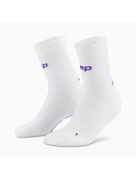 Șosete pentru femei CEP Ultralight Mid Cut white alb