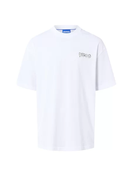 HUGO T-Shirt Nyrotee biały