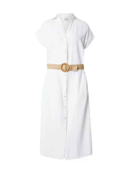 Rochie tip bluză alb
