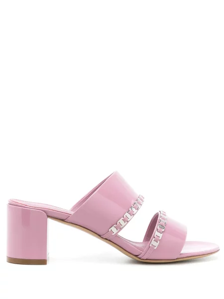 Sandale Ferragamo slip-on roz