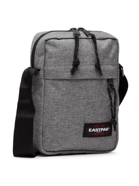 EASTPAK Torba preko ramena The One melange / burgund / crna siva