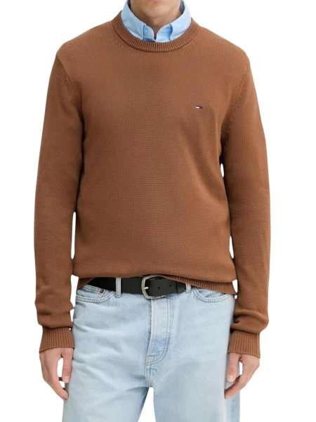 Pulover Tommy Hilfiger Jeans maro