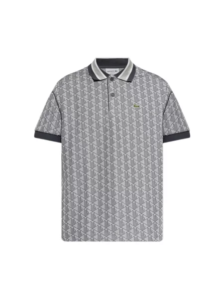 Lacoste polo szara