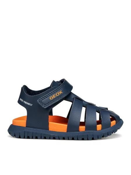 Sandali Geox B Sandal Fusbetto Bo Mornarsko modra