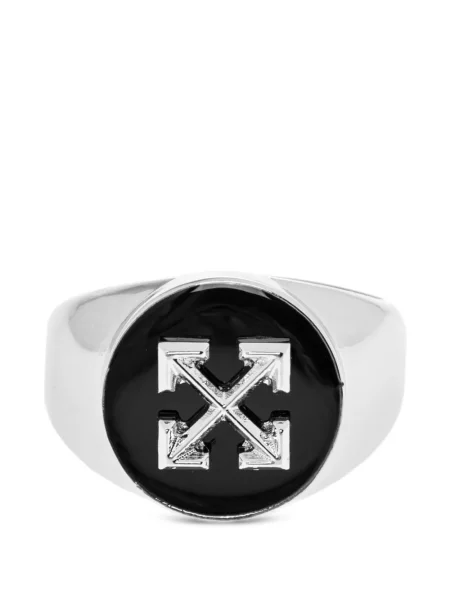 Inel Off-white alb