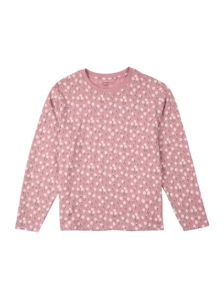 NAME IT Tricou NKFVELDA / roz pal verde