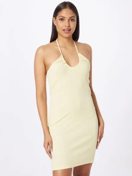 ONLY Rochie de vară NESSA deschis galben