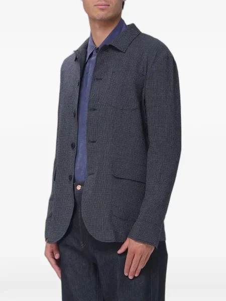 Pledas švarkas Emporio Armani pilka