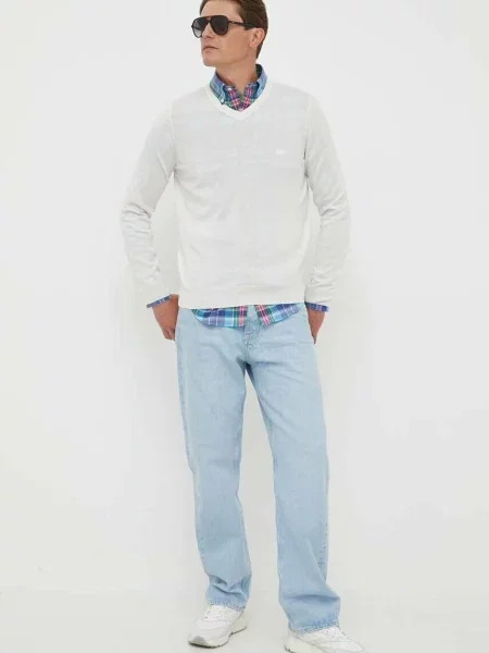 Шерстяной свитер Boss